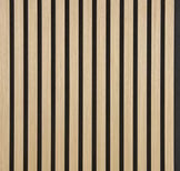 DECORAMIO® Panel acústico flexible de lamas – 270 × 110 cm